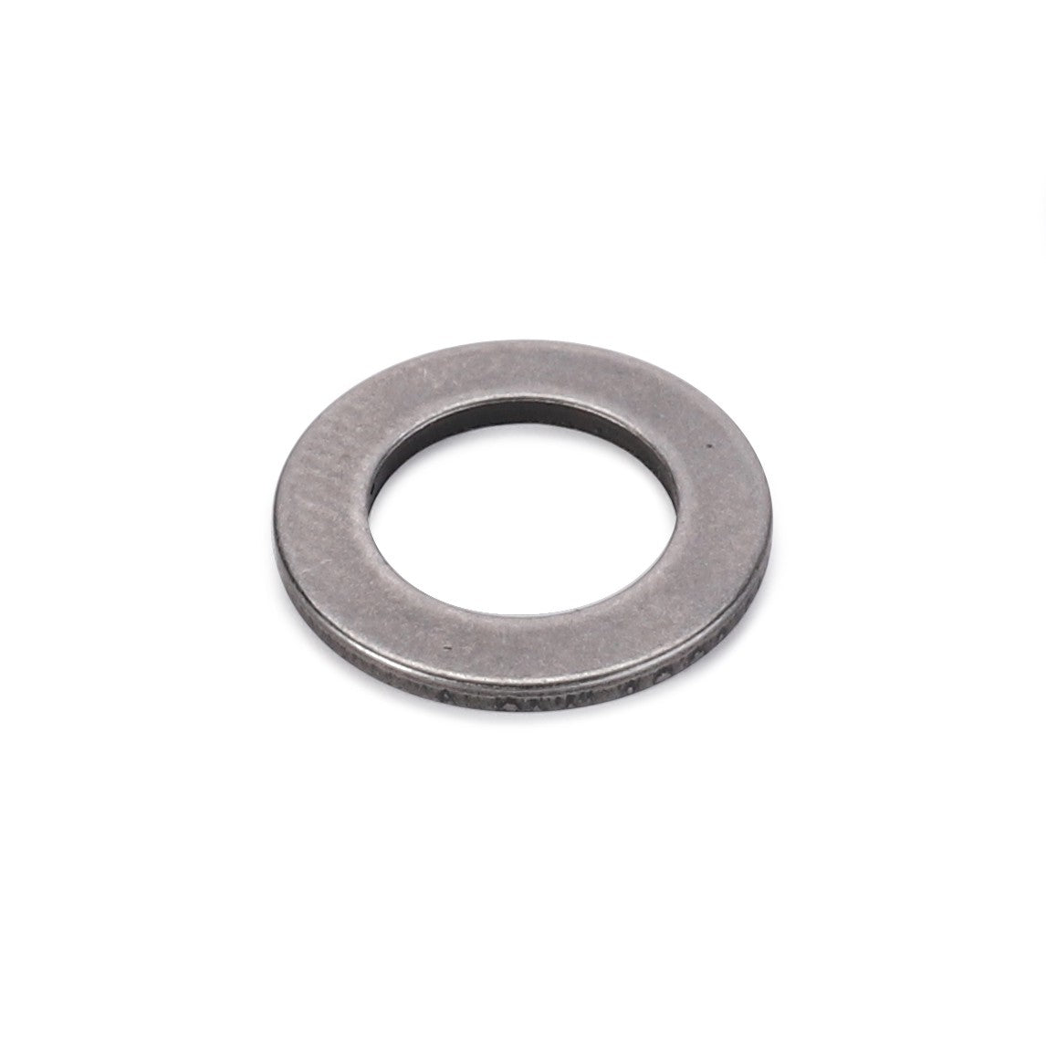 A single AGCO flat washer, model Va023122, with a central hole, viewed from above against a plain white background.