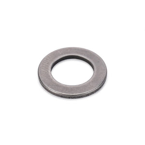 A single AGCO flat washer, model Va023122, with a central hole, viewed from above against a plain white background.