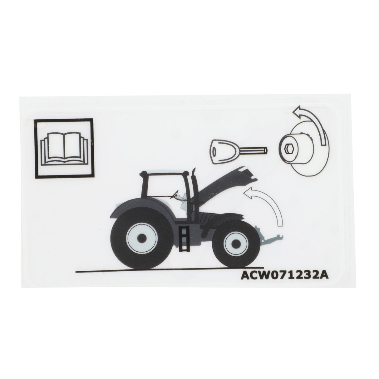 AGCO | Safety Decal - Acw071232A - Farming Parts