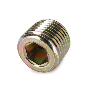 AGCO Plug - La14325001 is a hexagonal socket pipe plug with metallic threading, designed for sealing the ends of piping systems. No current product description available.