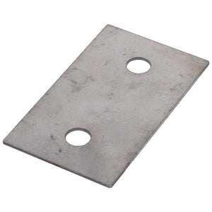 AGCO | WEAR SHIM - AG260932 is a rectangular metal plate featuring two circular holes; no current product description information is available.