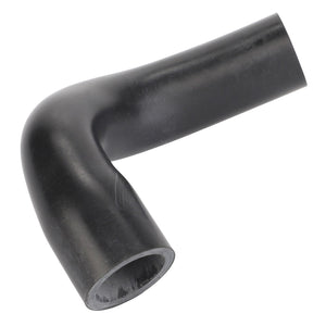 The AGCO | Air Pipe - Acw0417530 is a durable black rubber hose featuring a curved design and a larger end, making it ideal for automotive or machinery applications.