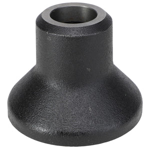 Product Description: The AGCO Bearing Spool - Sn3108 is designed with a black metal finish and features a cylindrical top that transitions smoothly into a flared conical base, offering both functionality and industrial appeal.