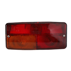 The AGCO Genuine Rear Light, Right (La321951000) is a rectangular tail light with red and amber sections. It features two screws on the front to ensure an optimum fit and is designed for durability and reliability, making it built to last.

