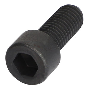 An AGCO black hex socket head cap screw, identified as SOCKET HEAD BOLT - 0902-10-63-00, featuring a threaded shaft. No current product description information is available.