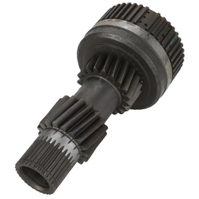 Product Description: AGCO Pto Shaft - Acp0549970 features a close-up view of a mechanical gear assembly with multiple interlocking teeth and a cylindrical design. Brought to you by the trusted brand AGCO.