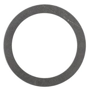 Introducing the AGCO Shim - 9-1093-0059-1 from AGCO, a circular metal washer with a smooth surface and a central hole, perfect for various mechanical applications, especially in Valtra machinery.