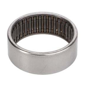 The AGCO | Needle Roller Bearing - D41669800 is a cylindrical bearing with a metallic outer shell and visible inner rolling elements, designed to reduce friction.