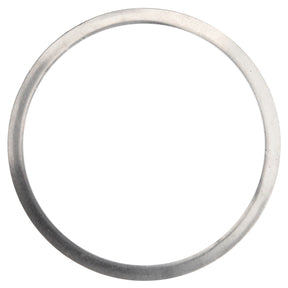 The AGCO | SPACER - D46171900 is a circular metal washer branded by AGCO, featuring a smooth surface and a central hole. It is typically used to distribute the load of a threaded fastener.
