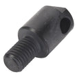 A close-up of the AGCO Pin - Acw099559A, a black cylindrical metal component featuring a threaded end and a smooth, slightly angled end with a hole. No current product description information is available.