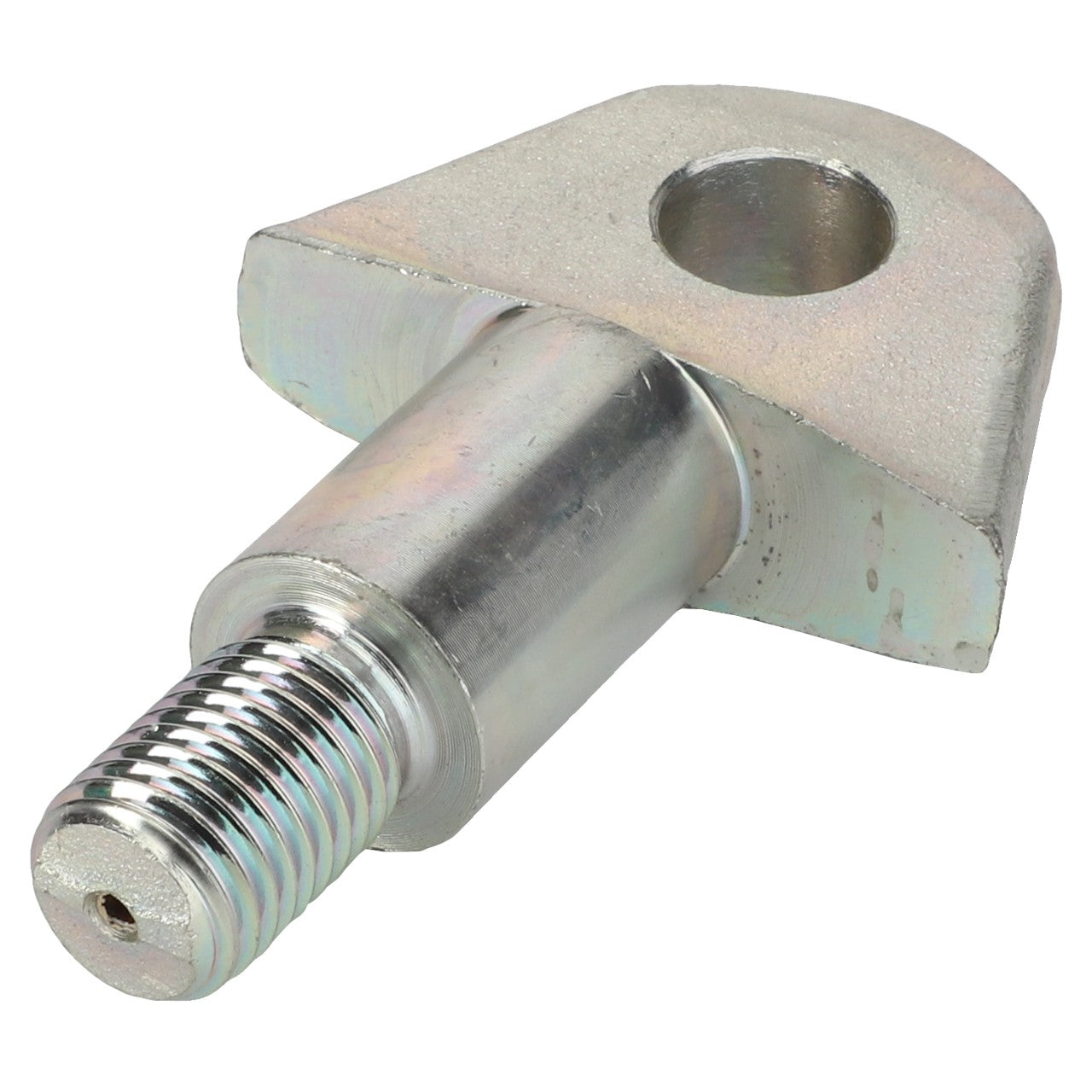 Introducing the AGCO Rod Link - Acp0497940, a threaded metal bolt designed with an eye-shaped flange.