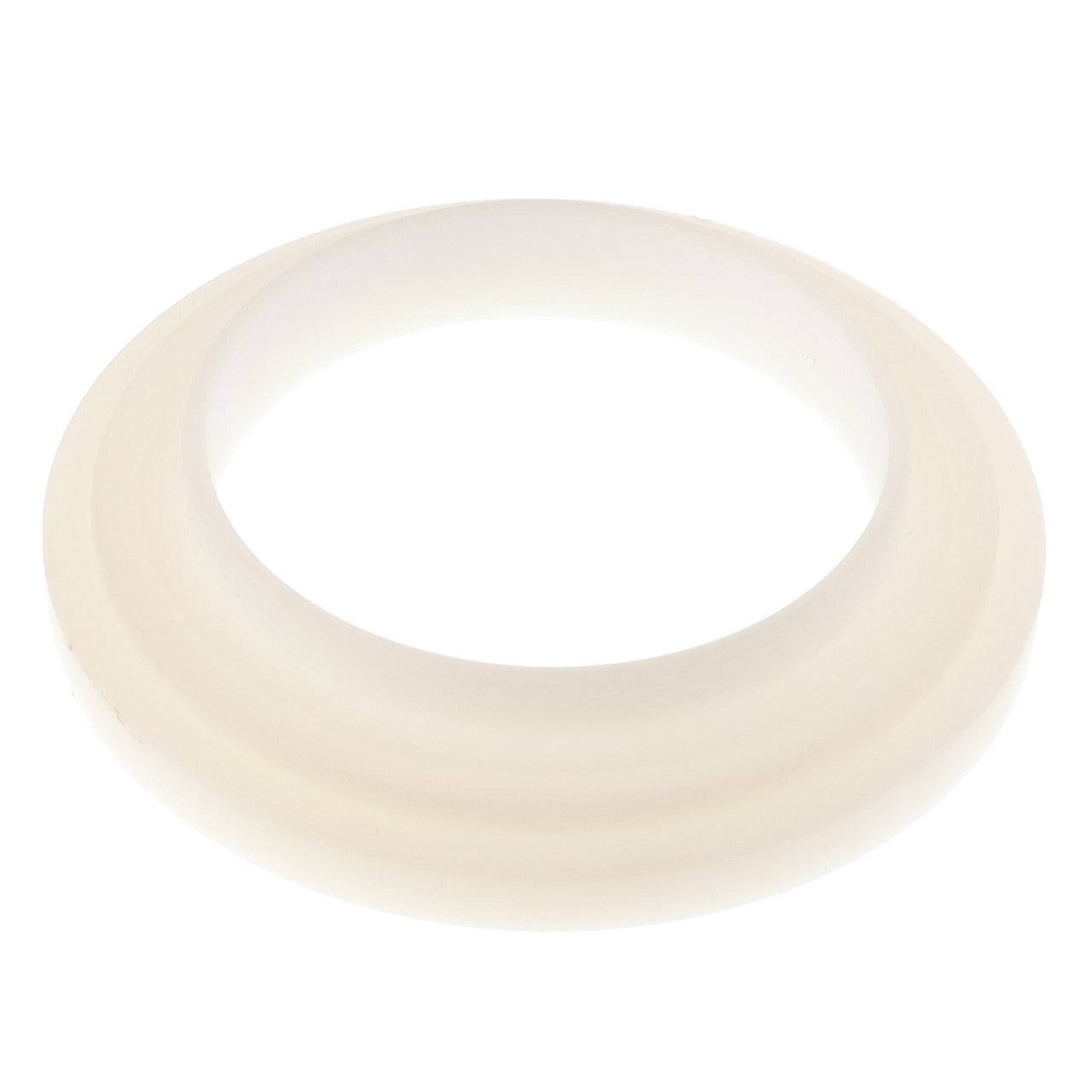 A white circular ring with a smooth, rounded surface placed on a light background. This is the AGCO | SERVICE TOOL - CA716538 by AGCO.