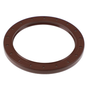 AGCO Lip Seal - Acp0287320: A circular brown rubber oil seal with small rectangular indentations along the edge—no current product description available.