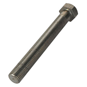 The AGCO SCREW - AL10357810 is a diagonally positioned metallic hex bolt featuring a threaded shaft and a hexagonal head. No current product description information is available.