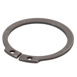 Current Product Description: The AGCO | Lock Washer - Acp0308660 is a metal snap ring with two holes, designed for securing components on a shaft or in a bore.