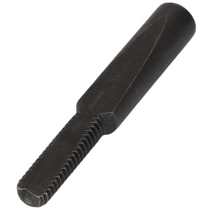 The AGCO Key (model AG514711) is a black metal threading tool featuring a round handle and tapered, spiral cutting teeth at the tip. This product by the brand AGCO currently has no additional description information available.