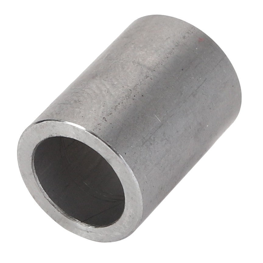 Product Description: The AGCO | SPACER - D28786878 by AGCO is a cylindrical metal tube featuring a hollow center and a smooth, reflective surface.