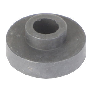 Product Description: AGCO | Cover - 6210677M1 is a small, round black rubber washer with a central hole.