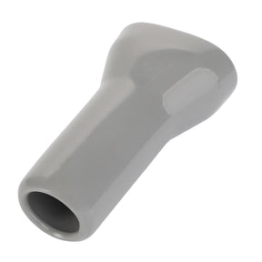AGCO's BACK SHELL - D44901003 is a gray, cylindrical rubber or plastic cap with a slightly angled top and an open bottom, currently without a detailed product description available.