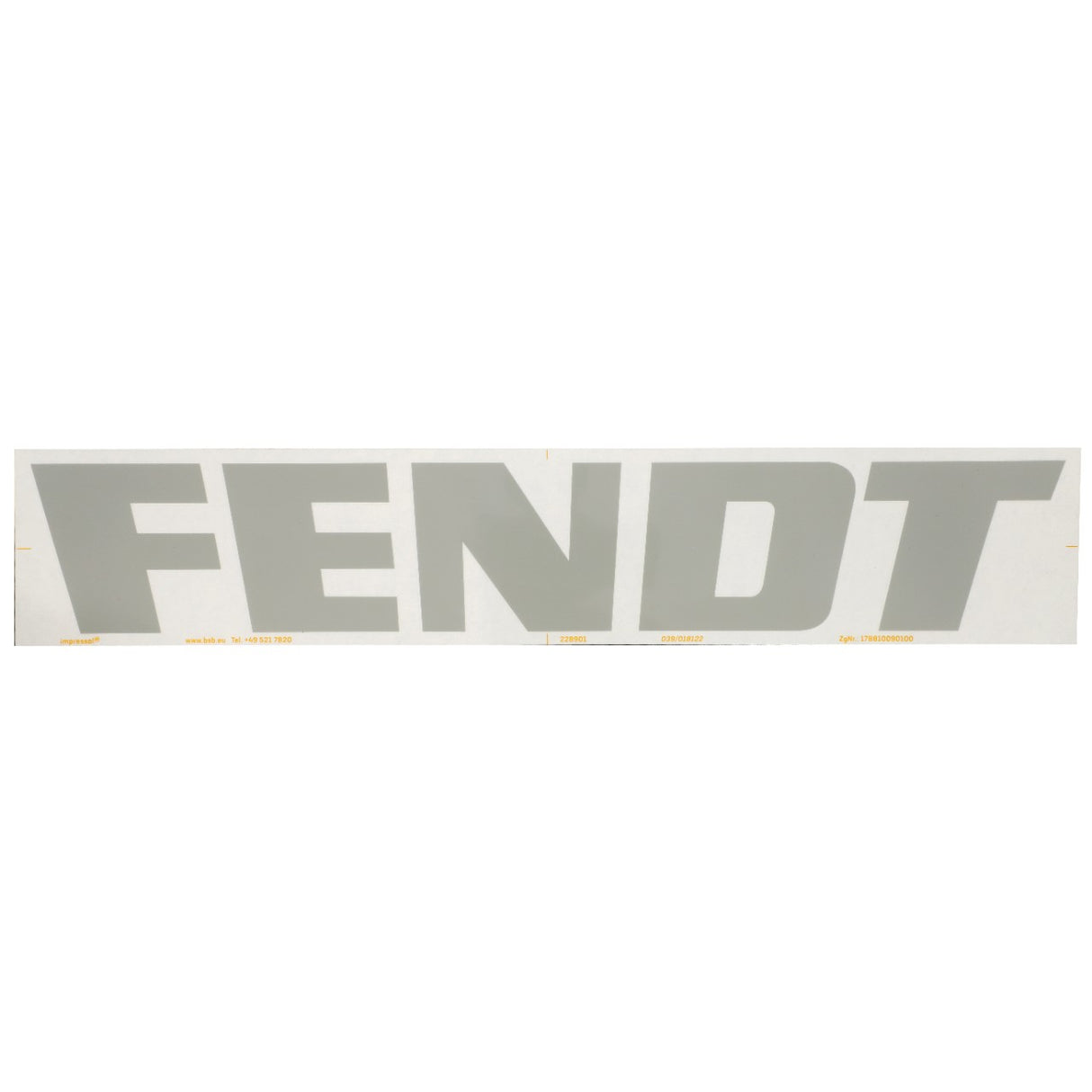AGCO | Decal, Fendt - 178810090100 - Farming Parts