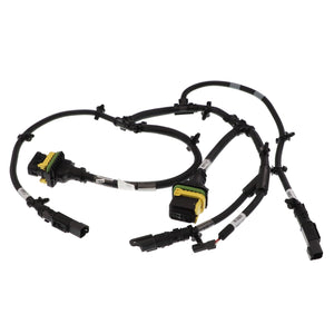 Image of the AGCO Ladder Harness - Acw9097770 automotive wire harness featuring multiple connectors and black corrugated tubing. No current product description information is available.