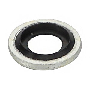 A sleek AGCO metal washer, model Acp0585880, featuring a robust black inner ring.