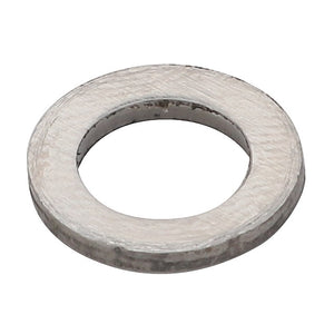 Here we present the AGCO Disc - F100001216121, a flat, circular metallic washer with a central hole commonly used in mechanical and plumbing applications. Currently, there is no detailed product description available.