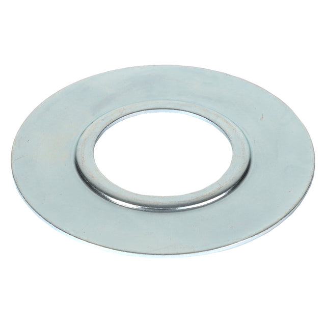 The AGCO Protective Disc - Acp0287500 is a plain, metal washer with a large central hole and a flat, circular shape. Currently, there is no additional product description available.