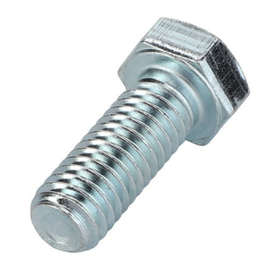 A close-up image of the AGCO | SETSCREW - D40448300, a silver hexagonal head bolt with a threaded shaft. No current product description information available.