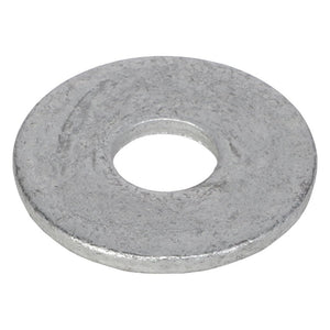 The AGCO Flat Washer - Acw1628570 is a flat silver metal washer featuring a central hole. Currently, no additional product description information is available.