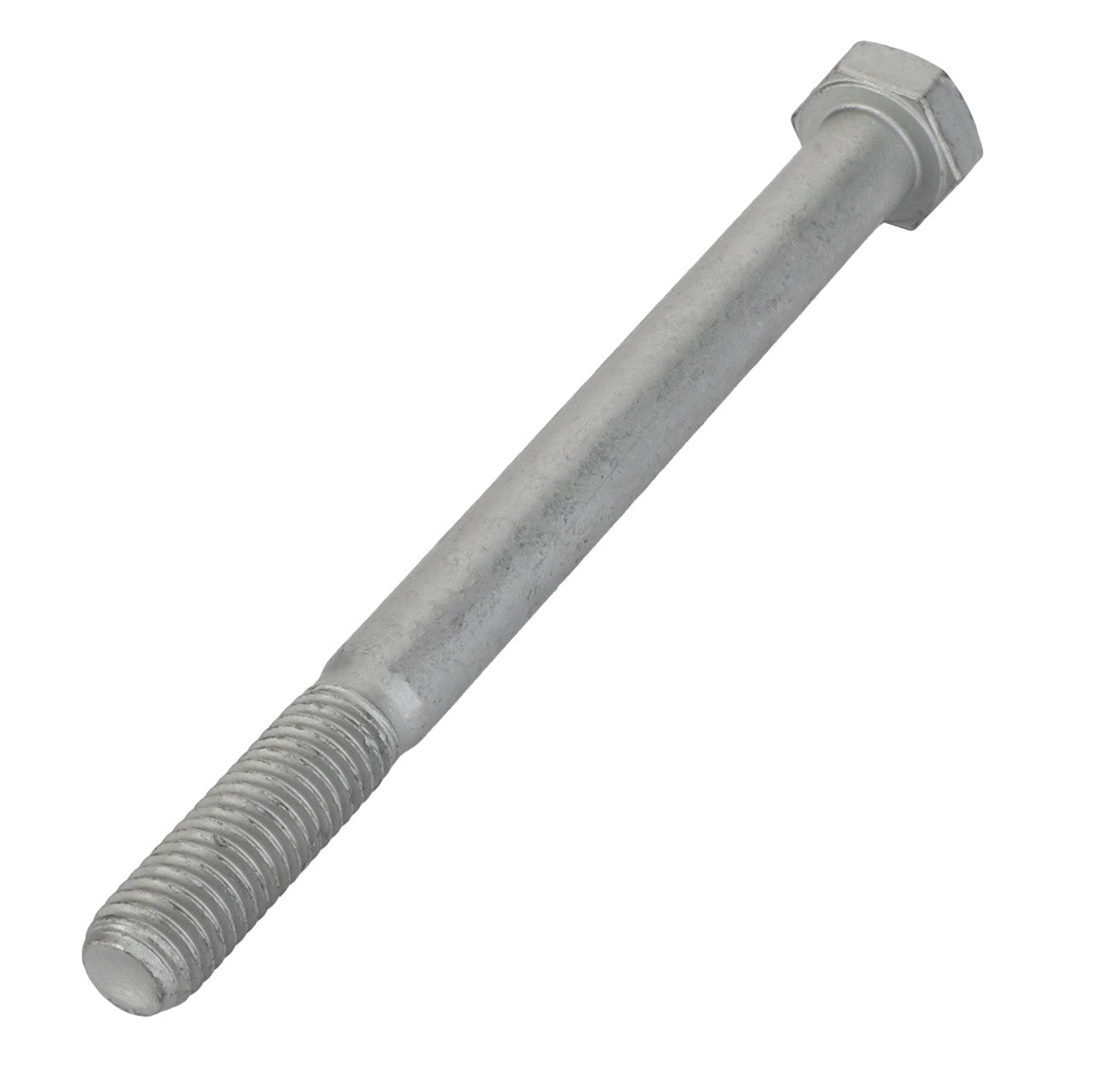 Introducing the AGCO | Hexagonal Head Bolt - Acp0703260, a metal hex bolt with a partially threaded shaft, ready to secure your project.