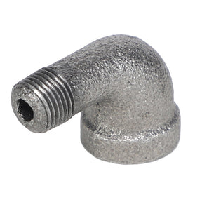 Introducing the AGCO ELBOW FITTING - AG561212, featuring a threaded end and a smooth end, now available for your plumbing projects.