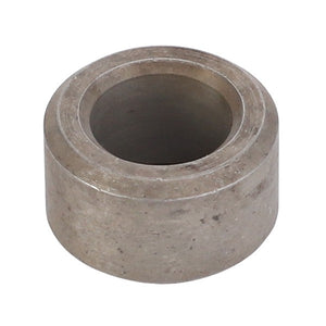 A cylindrical metal spacer with a central hole, used in various mechanical applications, such as the AGCO Bushing (part number 3610645M2) found in Massey Ferguson machinery.