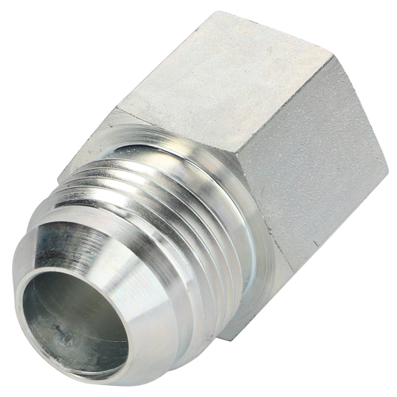 AGCO ADAPTER - AL11120459: A metallic fitting with a hexagonal nut and threaded end. No current product description information is available.