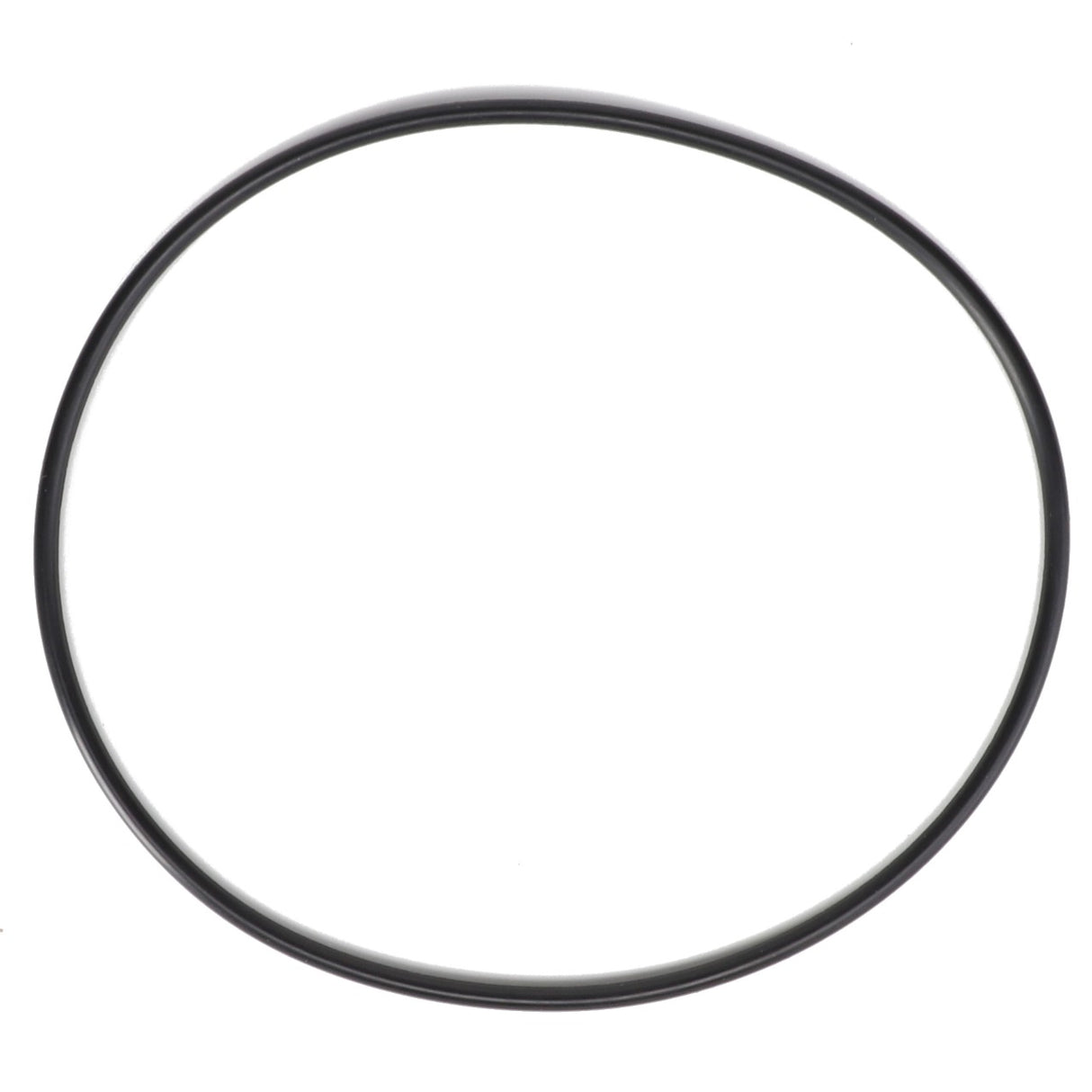 Product Description: The AGCO O RING - AG335055 is a black, circular O-ring set against a pristine white background.