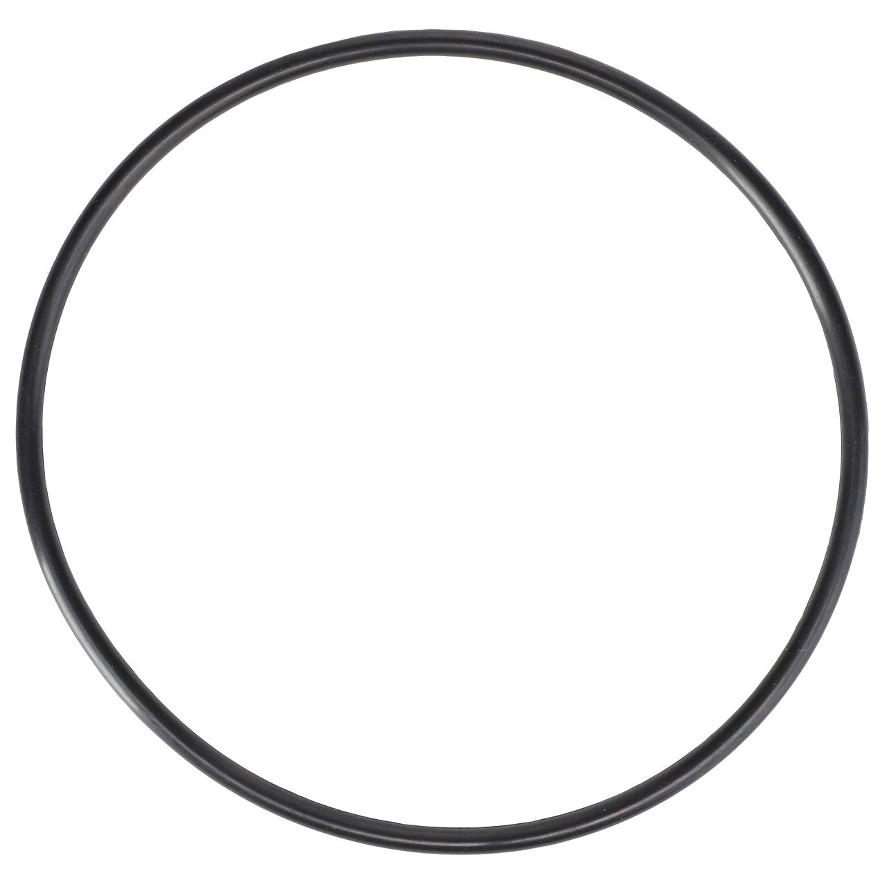 The image shows an AGCO O-Ring - 70923818, a black circular gasket used for sealing, compatible with Massey Ferguson Models.