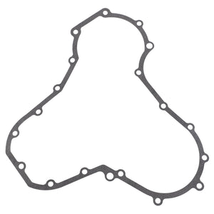 The AGCO Gasket - V836129942, a product by AGCO, is a flat, irregularly shaped gasket featuring multiple holes along its edges. It is frequently used in automotive engines to ensure a secure and effective seal.