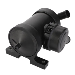 The AGCO | Ccv Filter - Acw2161110 is a black cylindrical automotive part featuring an attached nozzle and mounting base. No additional product description information is available for this item under the AGCO brand.