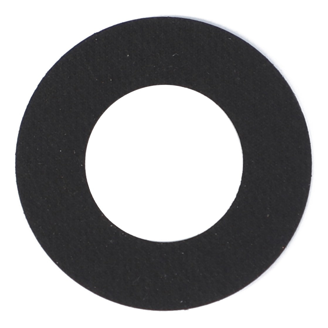 A black, circular AGCO gasket (model Ag052854) designed for a centrifugal pump with a central hole is displayed on a white background. No current product description available.