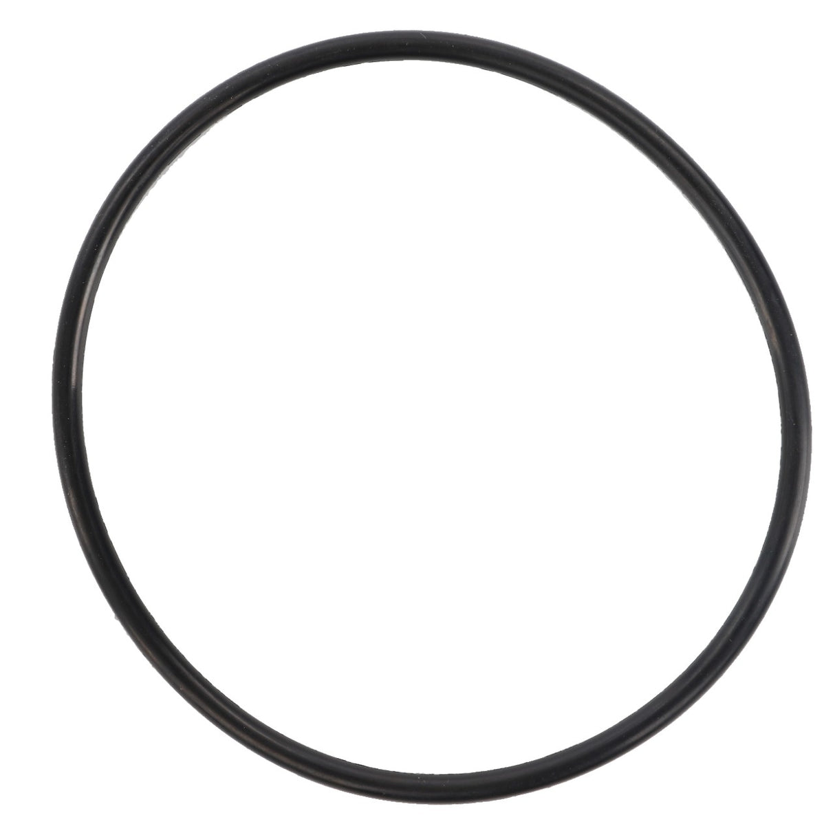 The AGCO O RING - D45467600 is a black, rubber o-ring with a circular shape and consistent thickness. No current product description information is available.