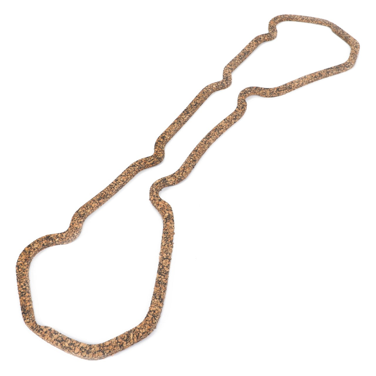 A gasket, reminiscent of the winding paths shaped by a Fendt tractor, lays on a white background.