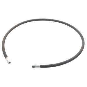 A coiled black hydraulic hose, branded AGCO and identified by the product number Acw7146890, featuring metal fittings at both ends and arranged in a circular shape. No additional product description information is available.