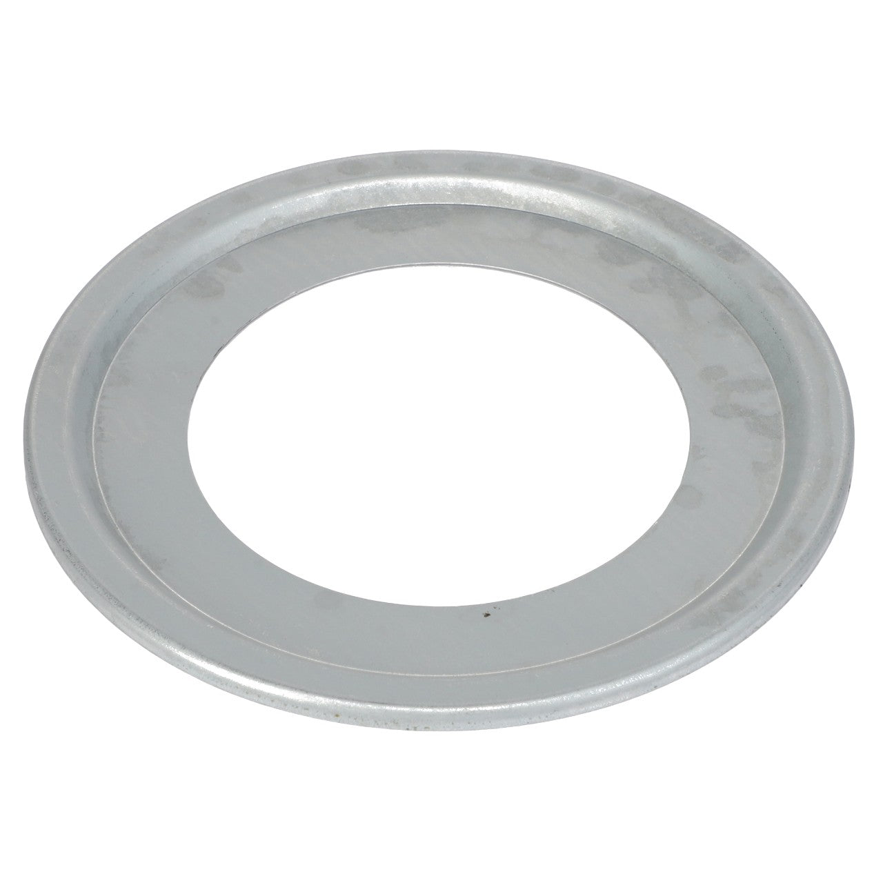 The AGCO Nilos Ring - 0925-31-50-00, a metal washer with a large central hole, is used for distributing the load of a threaded fastener in various applications, including Valtra models.