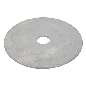 A flat, circular metal disc with a central hole, known as the AGCO Washer - Acp0704690 by AGCO.