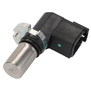 A cylindrical automotive sensor made of metal and plastic, featuring an electrical connector on one end, designed for engine or transmission applications. Product name: AGCO | WARNING DECAL - ACP0536040. Brand: AGCO.