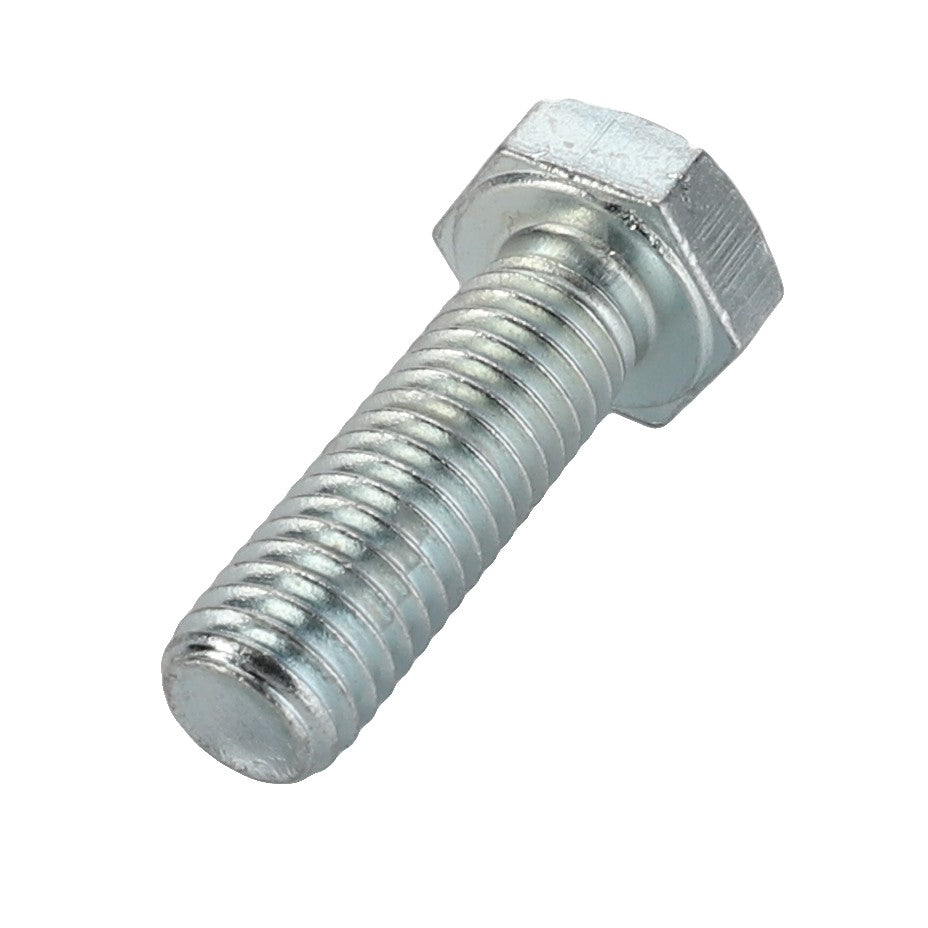 Close-up image of the AGCO Bolt - Acp0501810, featuring a threaded shaft and hexagonal head, set against a white background. No product description available.