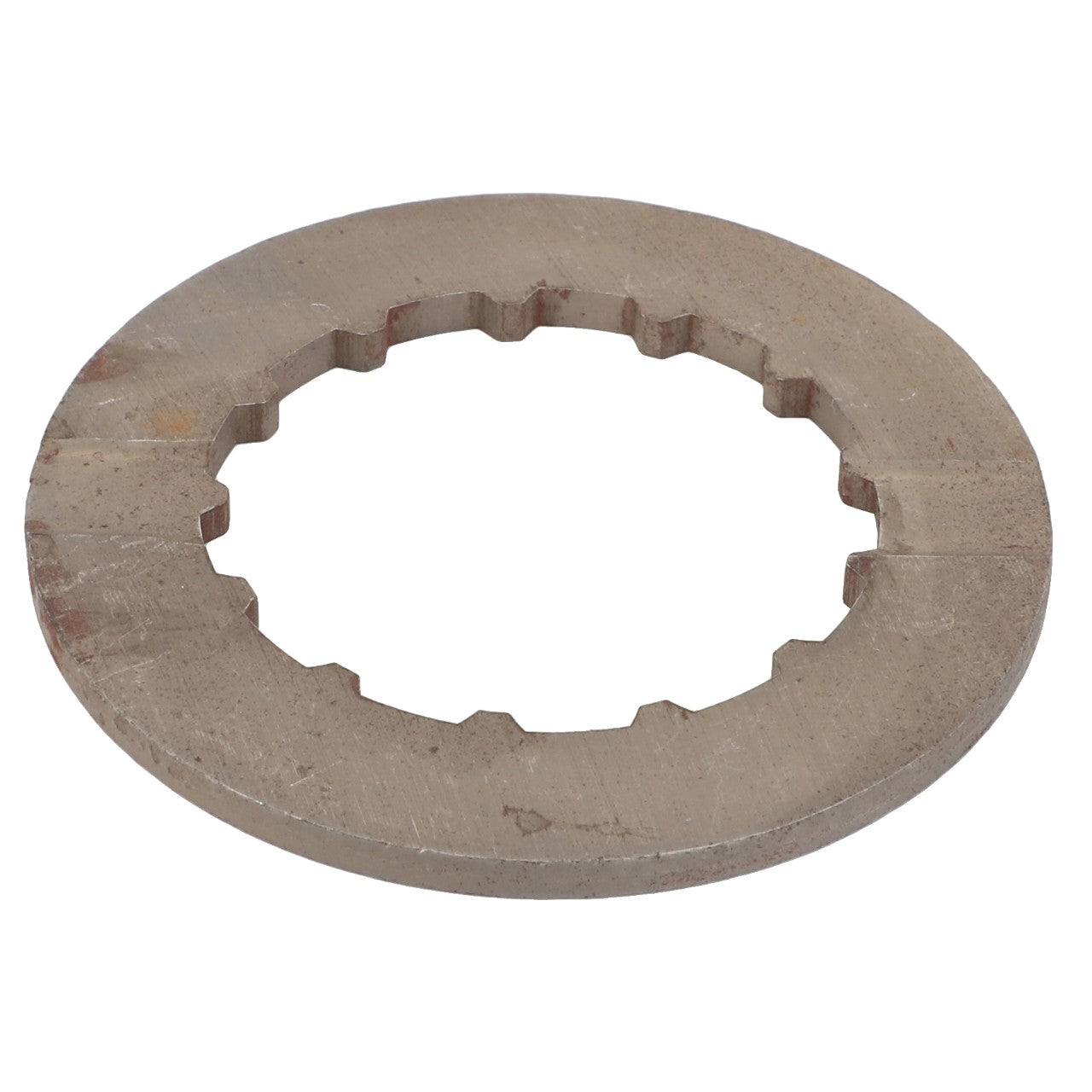 AGCO | SHIM - 0.010.0631.0, a metal washer with internal notches, likely a machine part, displayed on a white background. For any questions about ordering or specific details, please consult our Support Team from AGCO.