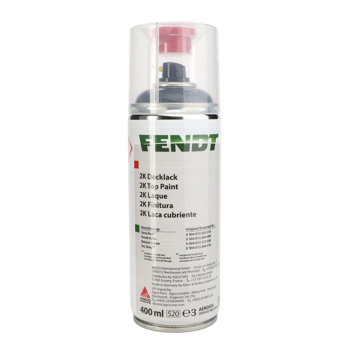 AGCO | Tec Grey 2K - 400Ml | AG-X904013266010