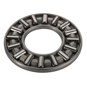 The AGCO Bearing - Acp0322840 is a metal needle roller thrust bearing featuring cylindrical rollers arranged radially around a central hole. Specific dimensions are not currently available in the product description.