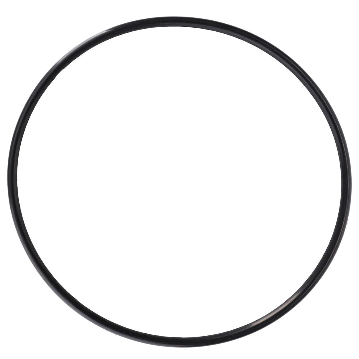 An AGCO O Ring - 3909971M1, a black circular rubber O-ring suitable for Valtra Models, displayed against a white background.